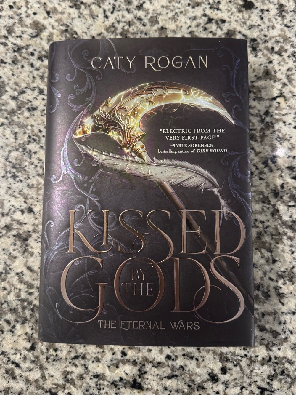 Kissed by the Gods by Katy Rogan - Deluxe edition hardcover